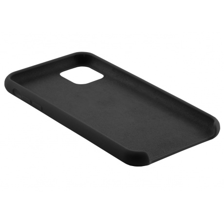 Чехол накладка силикон с микрофиброй Orlando для iPhone 11 Pro (5.8&quot;) with 3 sides, черный - фото 2