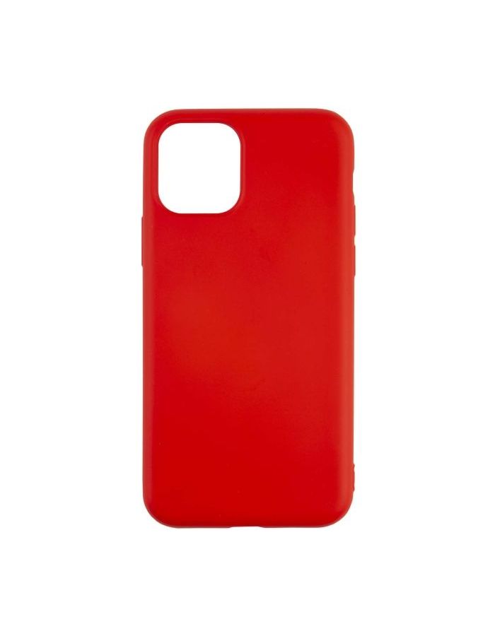 цена Чехол силиконовый mObility для iPhone 11 (красный) УТ000019159