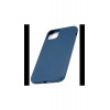 Чехол силиконовый mObility для iPhone 11 (синий) УТ000019160