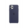 Чехол силиконовый mObility для iPhone 11 Pro Max (синий) УТ00001...