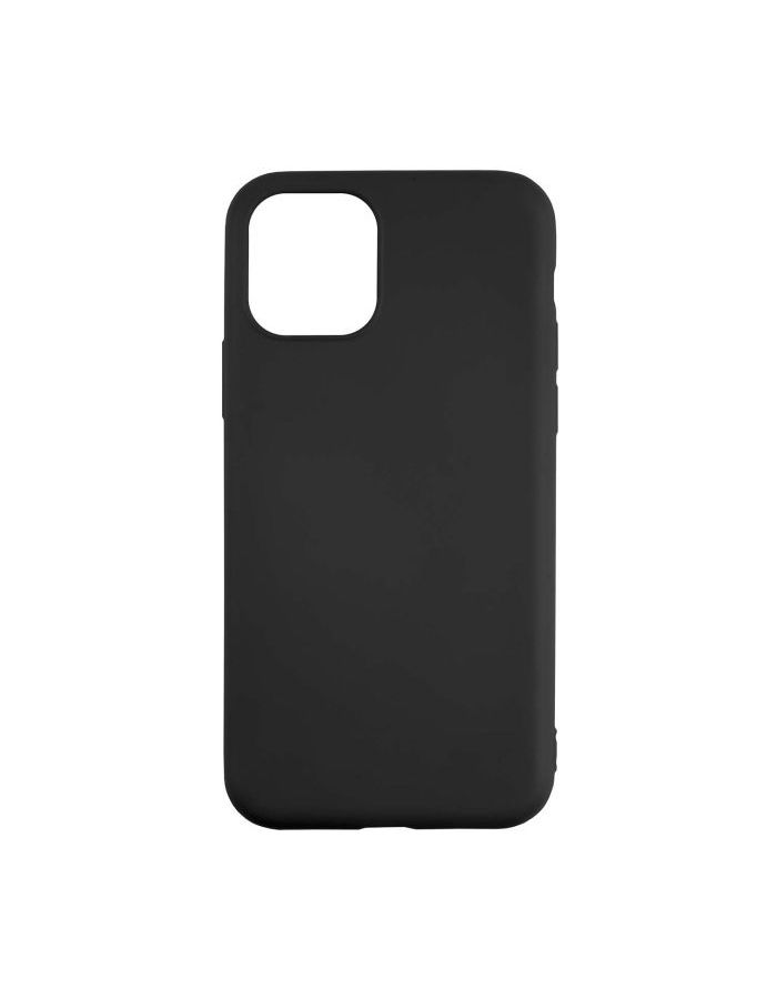 цена Чехол силиконовый mObility для iPhone 11 Pro Max (черный) УТ000019167