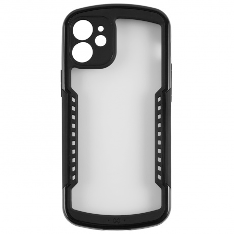 Чехол-накладка Xundd Alpha для iPhone 12 mini, противоударный, матовый, черный - фото 3