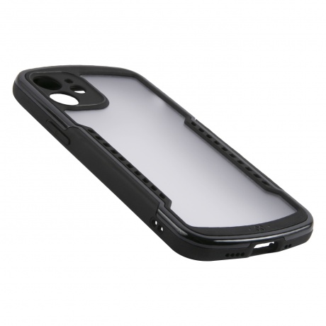 Чехол-накладка Xundd Alpha для iPhone 12 mini, противоударный, матовый, черный - фото 4