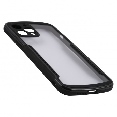 Чехол-накладка Xundd Alpha для iPhone 12 Pro Max, противоударный, черный - фото 4