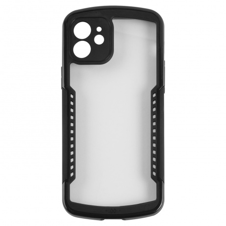 Чехол-накладка Xundd Alpha для iPhone 12, противоударный, черный - фото 3