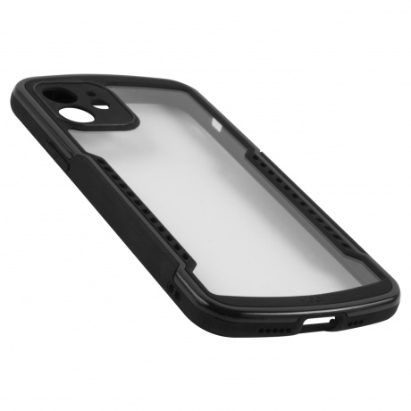 Чехол-накладка Xundd Alpha для iPhone 12, противоударный, черный - фото 4
