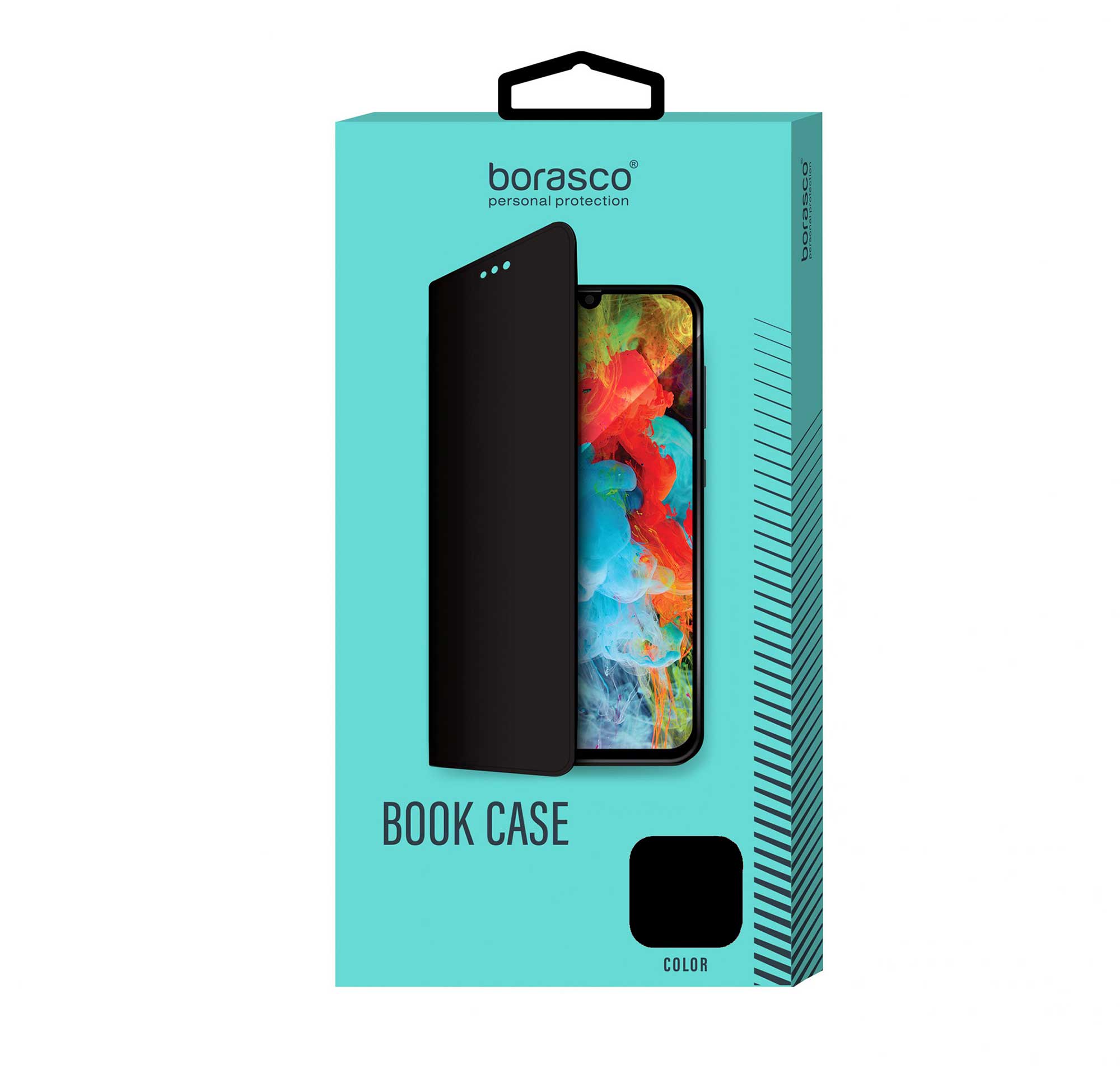 Чехол BoraSCO Book Case для Honor X8 черный чехол borasco book case для honor x8 черный