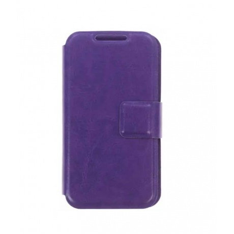 Чехол универсальный iBox Universal Slide, для телефонов 3,5-4,2 дюйма (фиолетовый) - фото 1