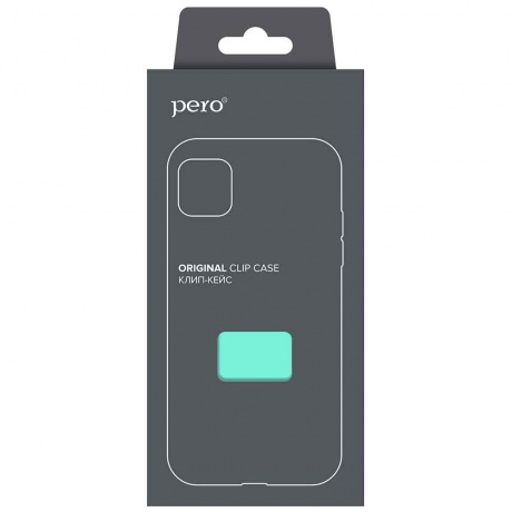 Чехол клип-кейс PERO софт-тач для Samsung A33 бирюзовый - фото 1