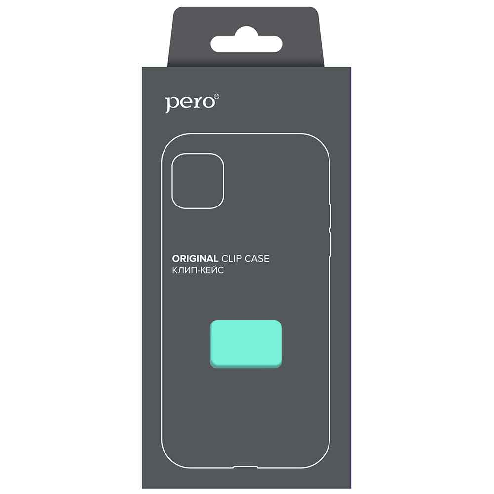 

Чехол клип-кейс PERO софт-тач для Samsung A53 бирюзовый, Бирюза