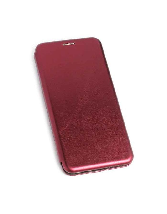 Чехол-книжка WELLMADE для Xiaomi Redmi 10C бордовый чехол книжка wellmade для xiaomi redmi 10c красный