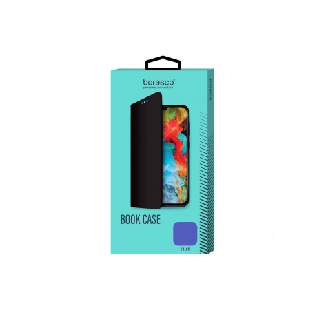 Чехол BoraSCO Book Case для Xiaomi 12 Lite синий - фото 1