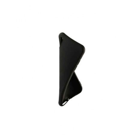 Клип-кейс PERO софт-тач для Realme C35 черный - фото 2