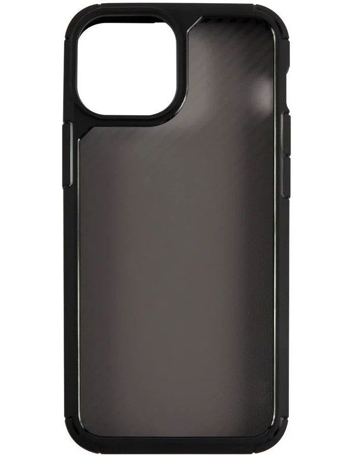 Чехол накладка Carbon Design Usams US-BH772 для iPhone 13 mini матовый черный (IP13MIKJ01) чехол накладка elephone c1 mini б у задняя рамка стеклянная линза камеры для смартфона elephone c1 mini mt6737 5 0 720x1280