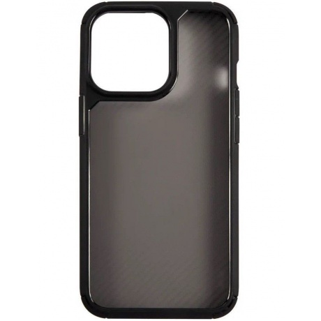 Чехол накладка Carbon Design Usams US-BH774 для iPhone 13 Pro матовый черный (IP13PKJ01) - фото 1