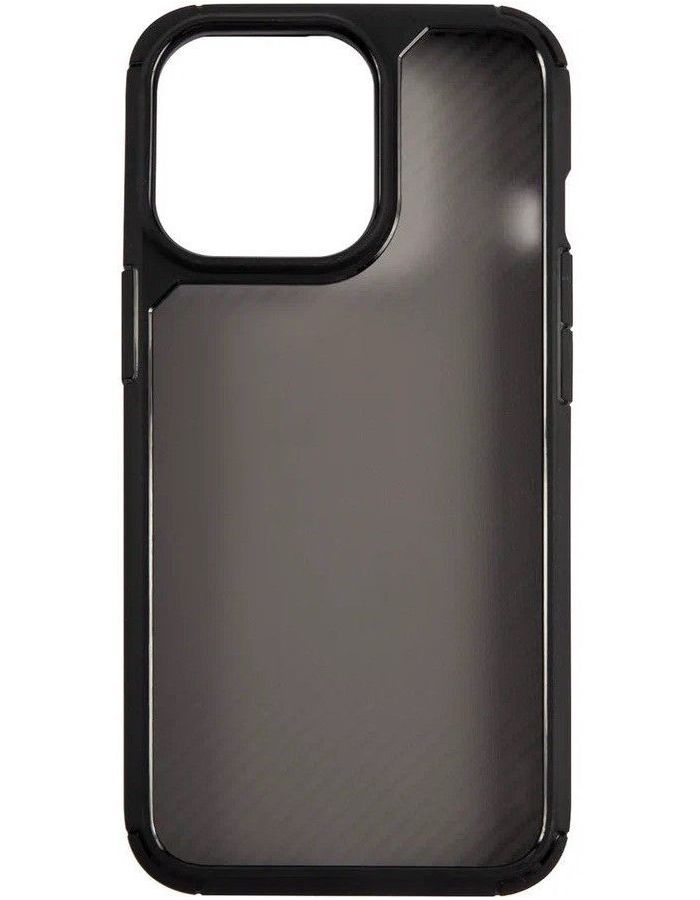 Чехол накладка Carbon Design Usams US-BH774 для iPhone 13 Pro матовый черный (IP13PKJ01) чехол накладка elephone c1 mini б у задняя рамка стеклянная линза камеры для смартфона elephone c1 mini mt6737 5 0 720x1280
