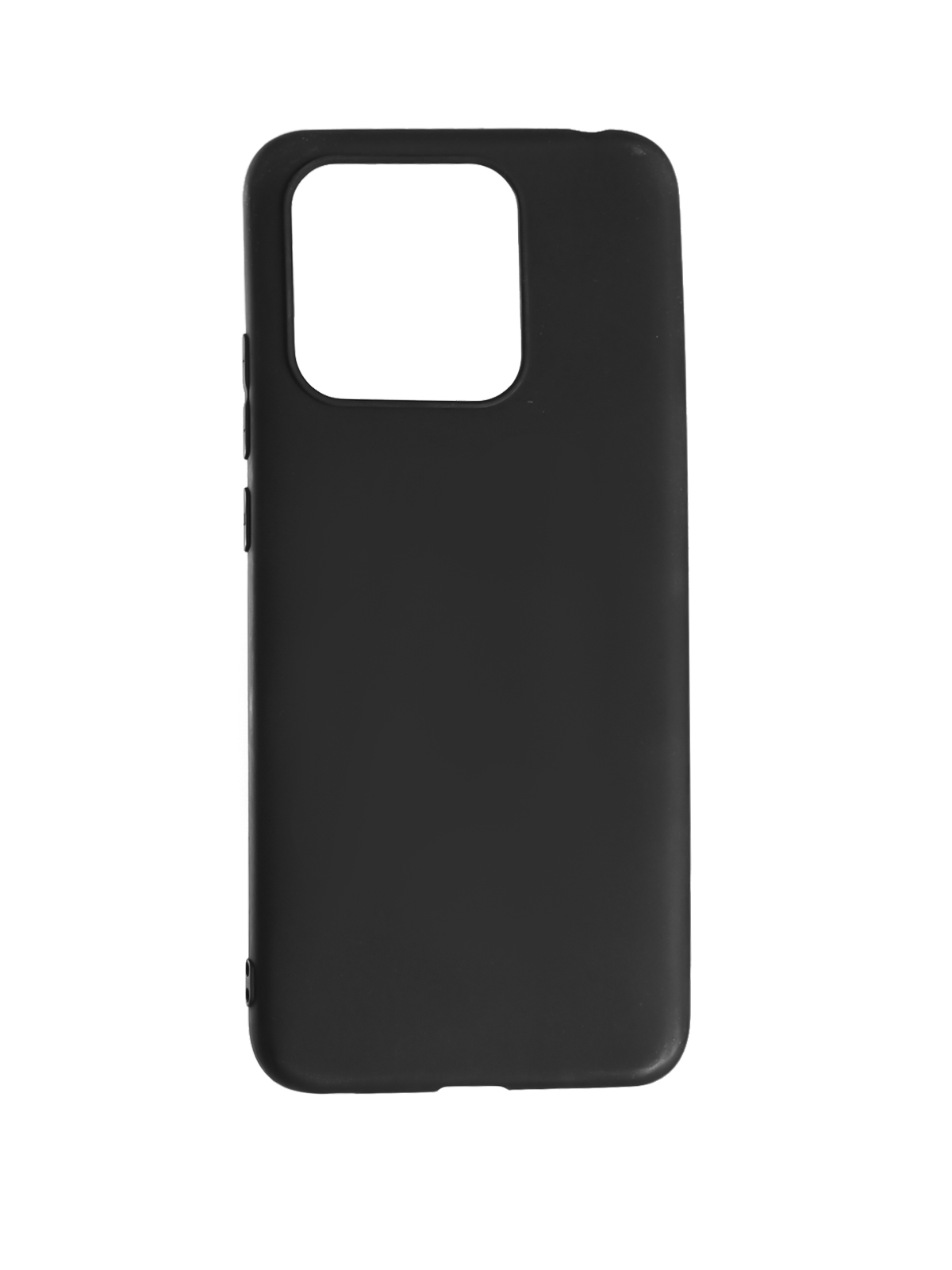цена Чехол защитный TPU LuxCase для Xiaomi Redmi 10C, Чёрный, 1,1 мм
