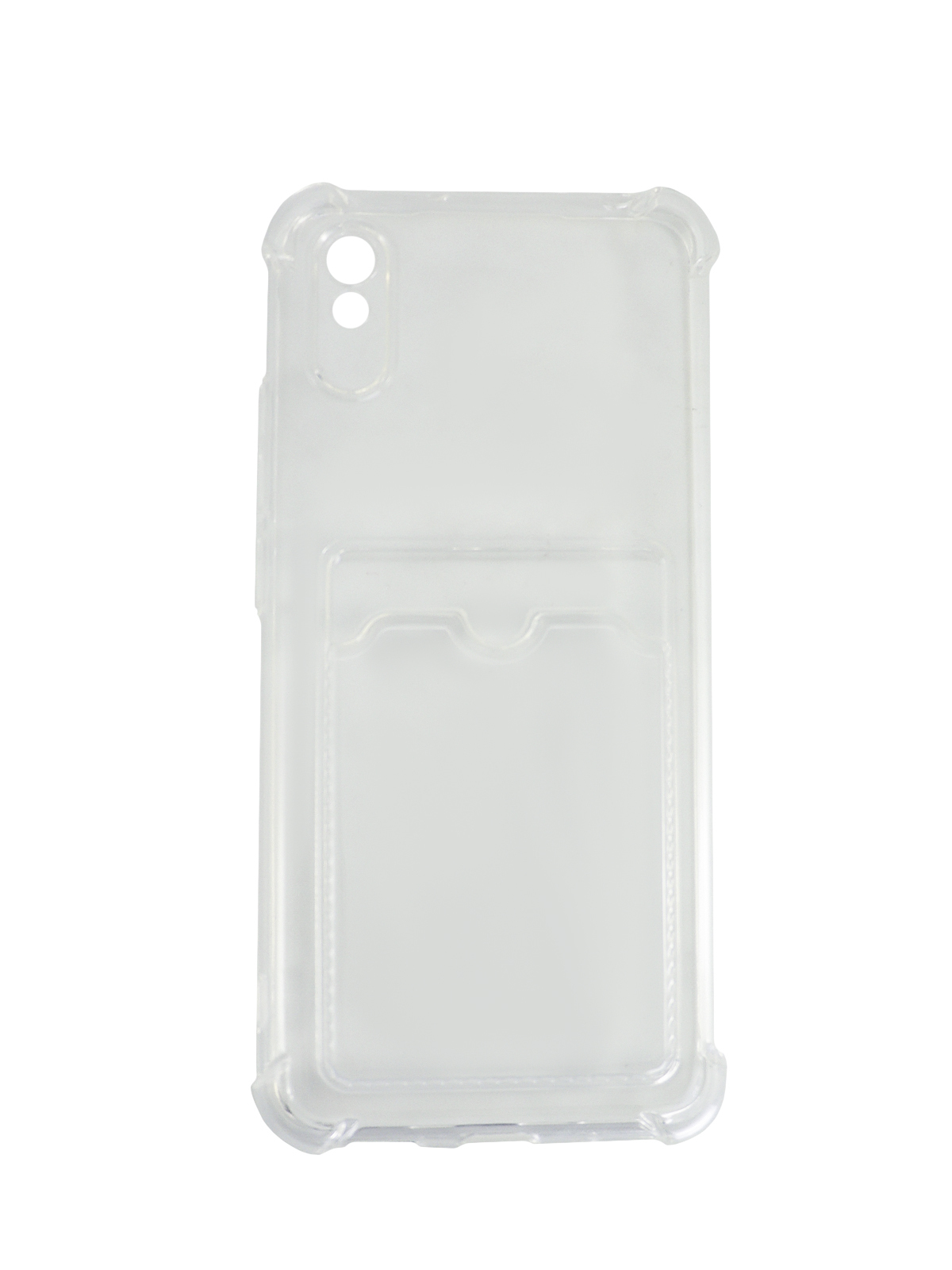 цена Чехол защитный усиленный TPU LuxCase для Xiaomi Redmi 9A, Прозрачный, 1,5 мм