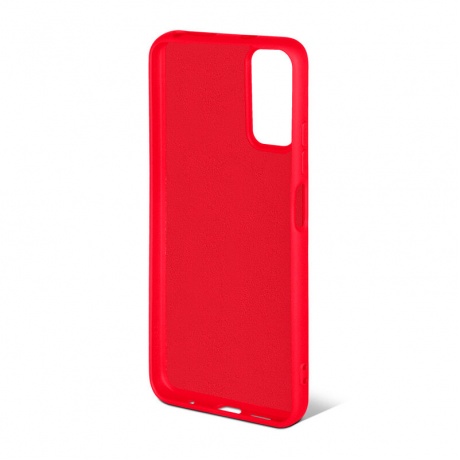 Чехол DF для Redmi Note 11 Global / 11s Global с микрофиброй Silicone Red xiOriginal-26 - фото 2