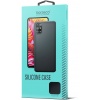 Чехол BoraSCO Silicone Case матовый для Apple iPhone 14 Plus чер...
