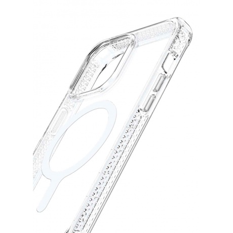 Чехол антибактериальный ITSKINS SUPREME CLEAR для iPhone 14 Pro Max ( 6.7&quot;), белый/прозрачный, , шт - фото 2