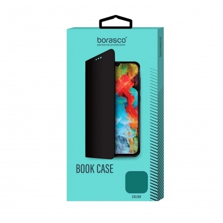 

Чехол BoraSCO Book Case для Realme C33 зеленый опал