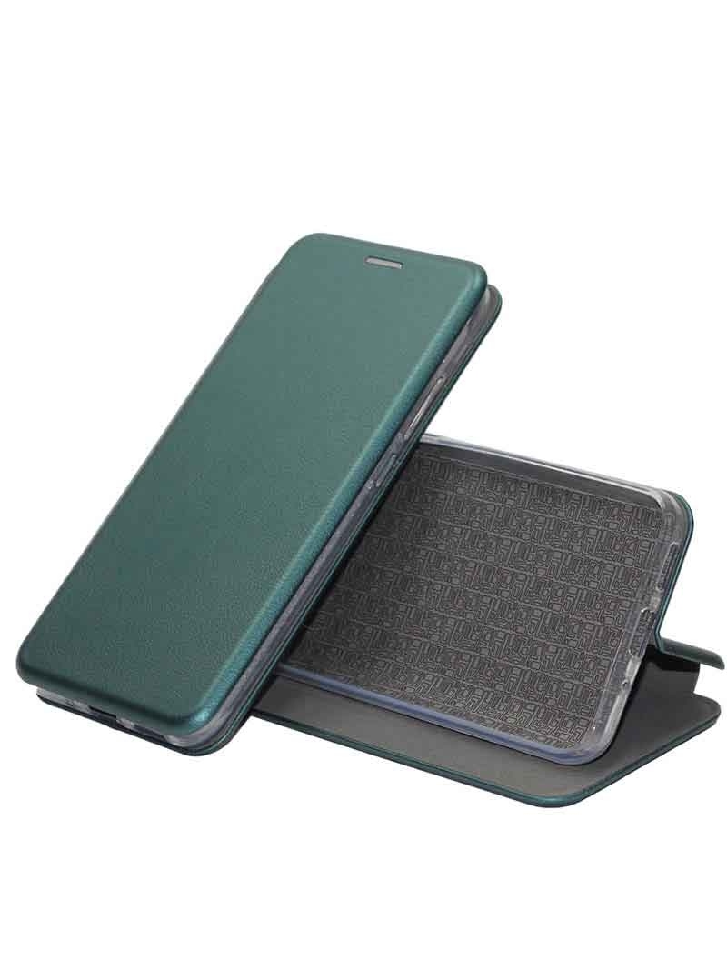 Чехол-книжка WELLMADE для Realme C31 темно-зеленый чехол mypads чорт для oppo realme c31 задняя панель накладка бампер