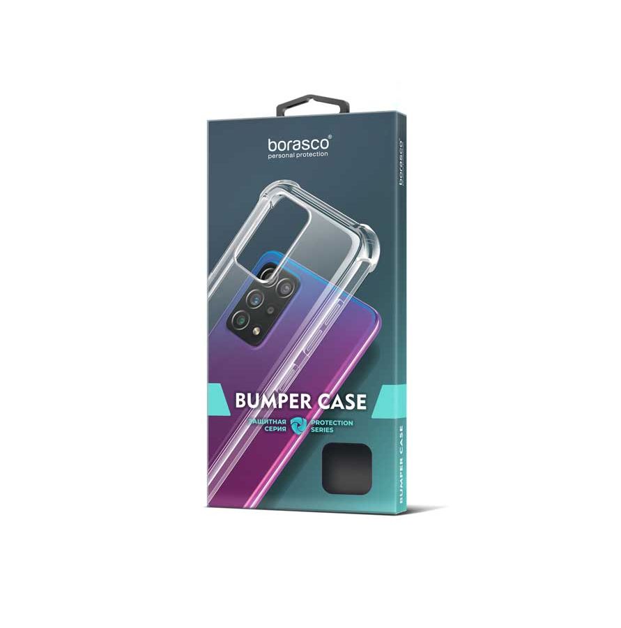 Чехол BoraSCO Bumper Case для Realme C31 прозрачный