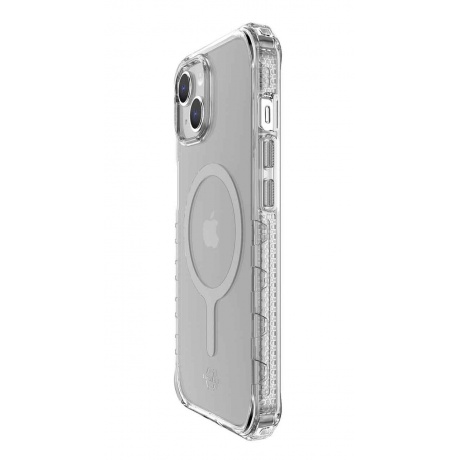 Чехол антибактериальный ITSKINS SUPREME CLEAR для iPhone 14 Plus ( 6.7&quot;), MagSafe/прозрачный - фото 6