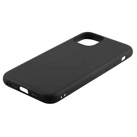 Чехол силиконовый Red Line для iPhone 14 Plus, для MagSafe с микрофиброй, Black - фото 3