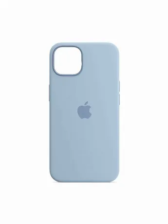 Чехол силиконовый Red Line для iPhone 14, с микрофиброй, Blue Fo...