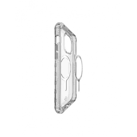 Чехол антибактериальный ITSKINS SUPREME CLEAR для iPhone 14 Pro ( 6.1&quot;), MagSafe/прозрачный - фото 3