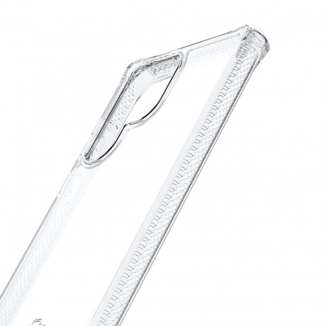 Чехол-накладка ITSKINS HYBRID CLEAR для Samsung Galaxy S23 Ultra, прозрачный - фото 3