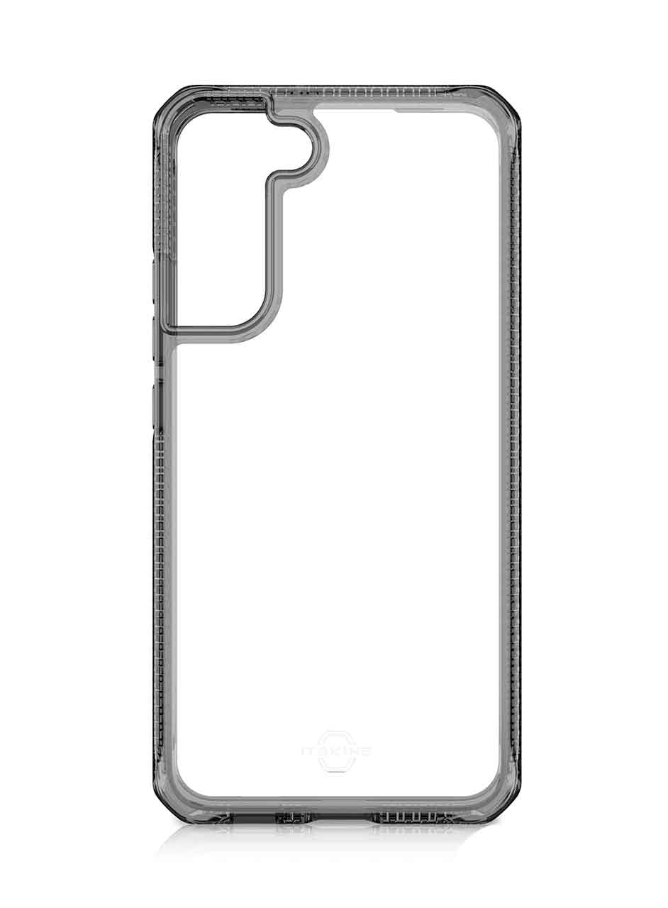 Чехол-накладка ITSKINS HYBRID CLEAR для Samsung Galaxy S23,черный/прозрачный