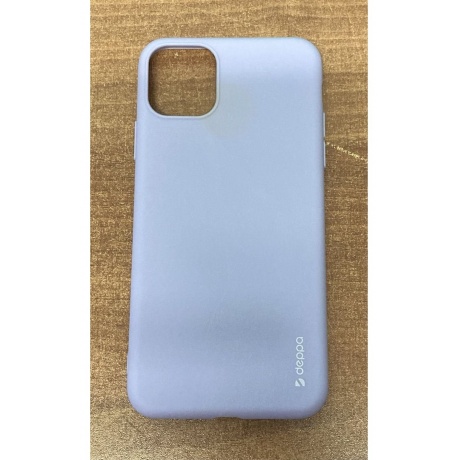 Чехол Deppa Gel Color Case для Apple iPhone 11 Pro Max лавандовый картон 87250 состояние хорошее - фото 2
