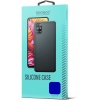 Чехол BoraSCO Silicone Case матовый для Realme C30/ C30s синий