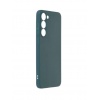 Чехол BoraSCO Silicone Case матовый для Samsung Galaxy S23+ зеле...