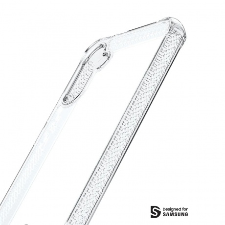 Чехол антибактериальный ITSKINS HYBRID CLEAR для Samsung Galaxy A34 5G прозрачный - фото 3