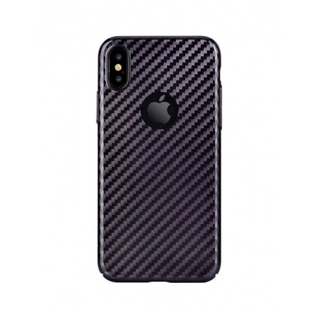 Накладка Devia Linger Case для iPhone X - Black Витринный образец - фото 1