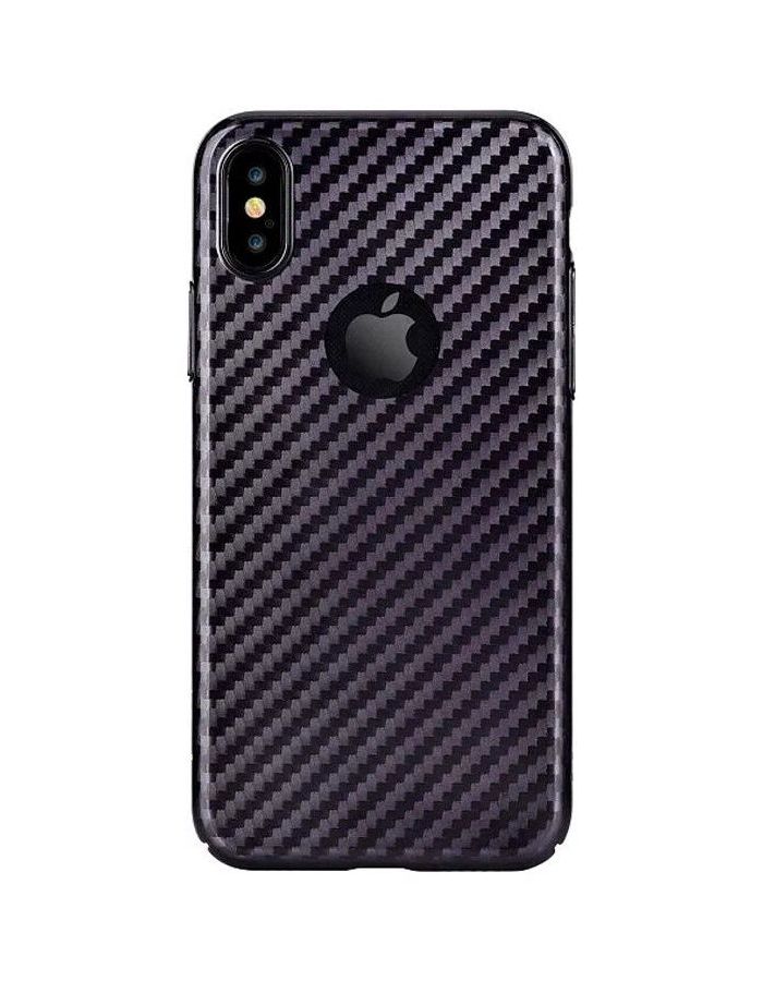 Накладка Devia Linger Case для iPhone X - Black Витринный образец
