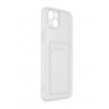 Чехол Zibelino для APPLE iPhone 14 Plus Silicone Card Holder Tra...