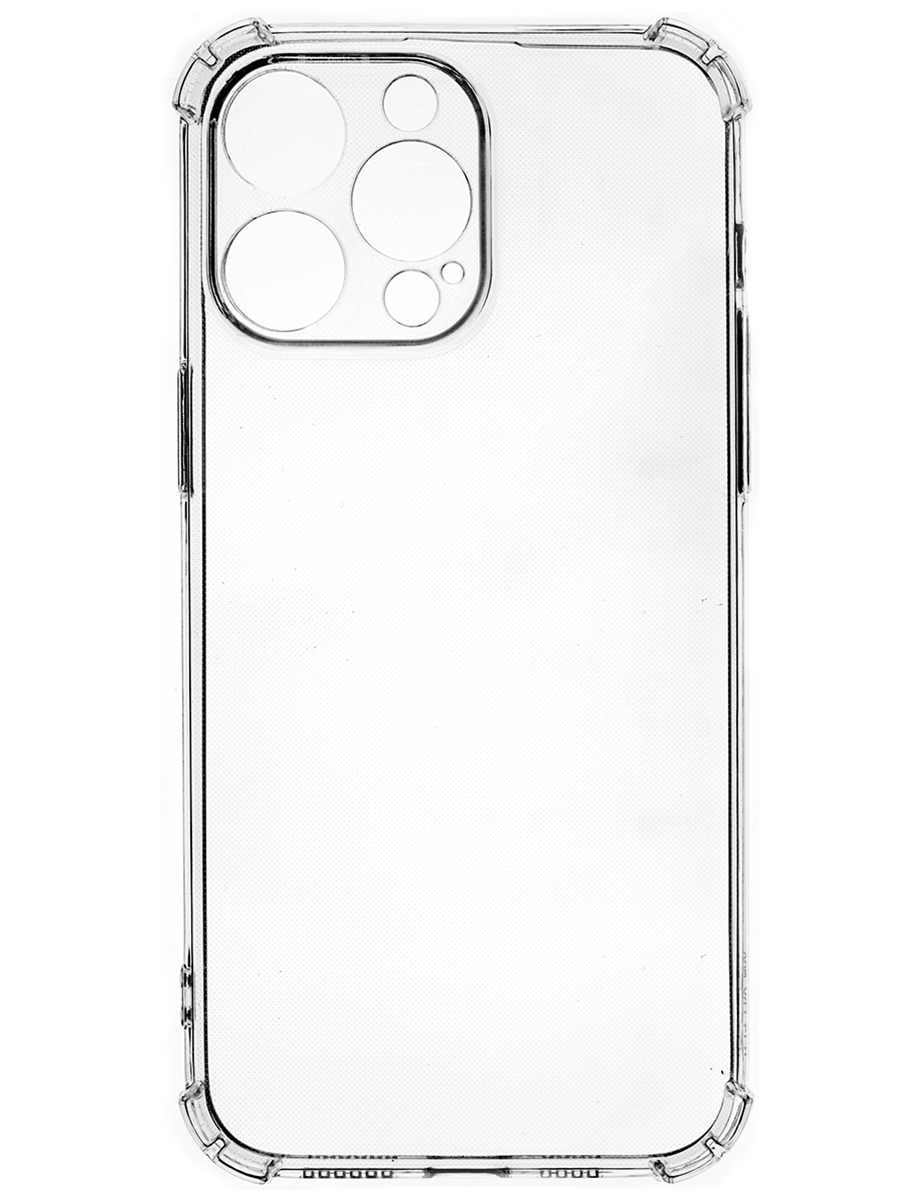 Клип-кейс PERO силикон для Apple iPhone 14 Pro Max прозрачный усиленный клип кейс pero силикон для apple iphone 12 pro прозрачный усиленный