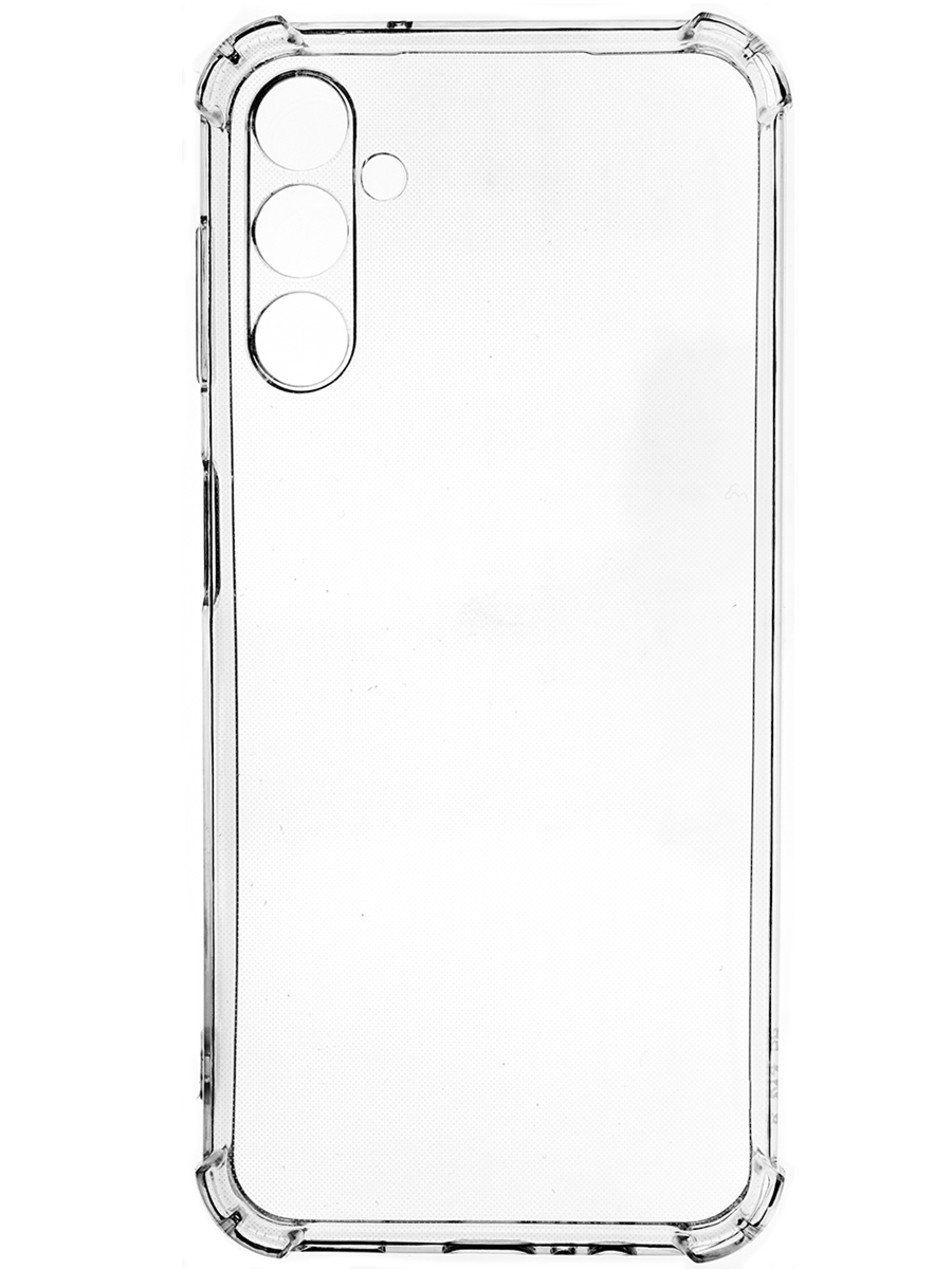 Клип-кейс PERO силикон для Samsung A14 прозрачный усиленный клип кейс pero силикон для samsung a73 прозрачный усиленный