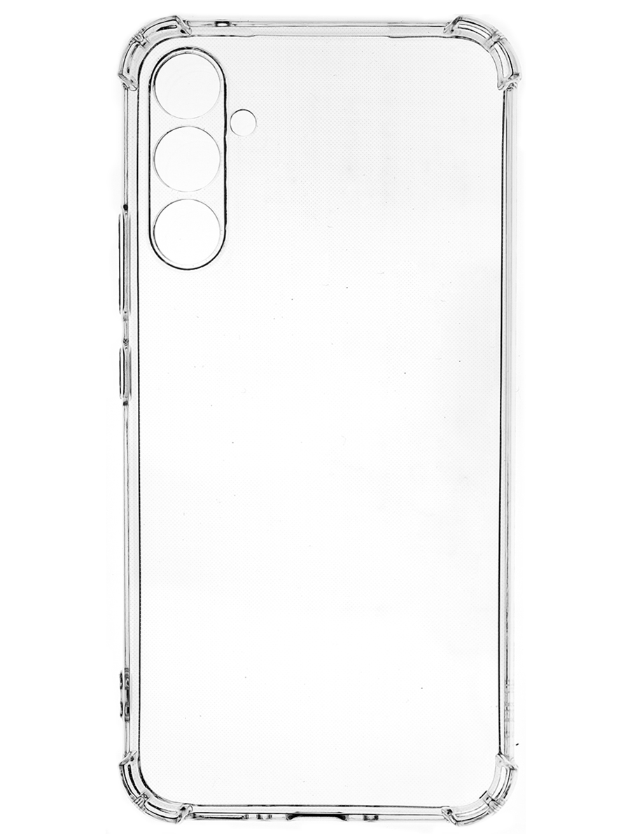Клип-кейс PERO силикон для Samsung A34 прозрачный усиленный