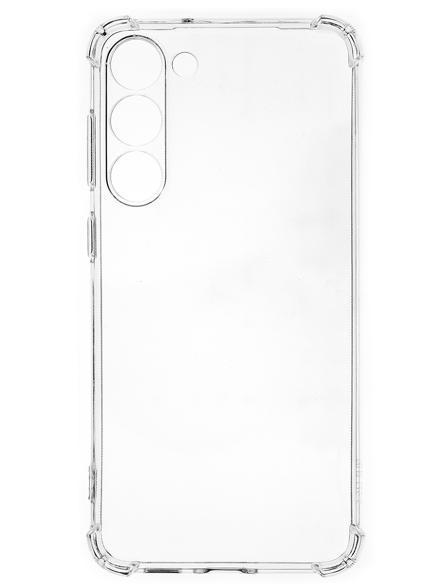 Клип-кейс PERO силикон для Samsung S23 Plus прозрачный усиленный чехол pero samsung s23 plus прозрачный