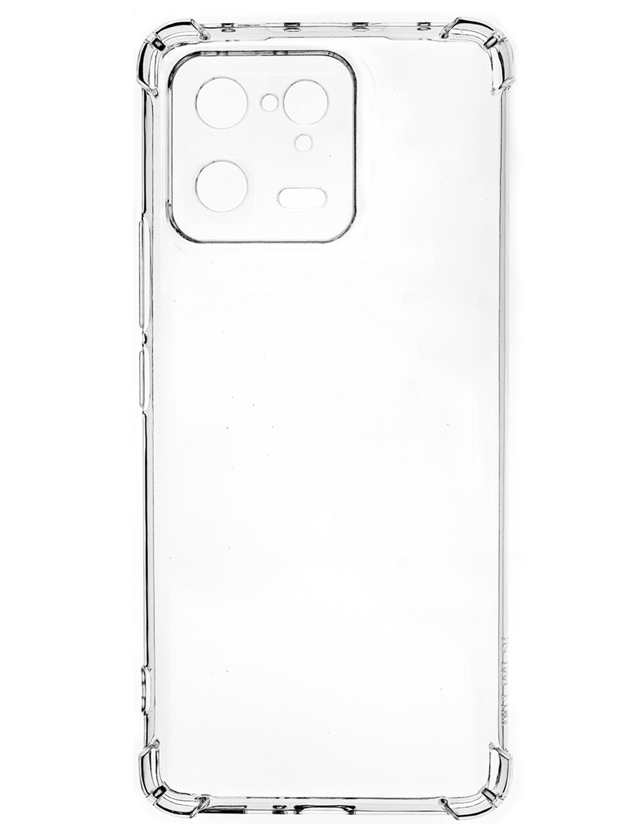 цена Клип-кейс PERO силикон для Xiaomi 13 прозрачный усиленный