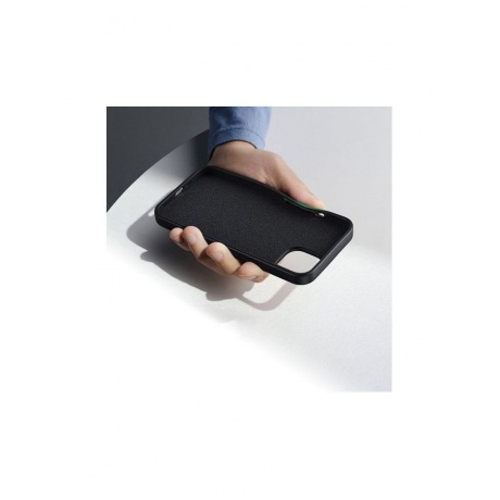 Чехол защитный силиконовый  UGREEN LP626 (90920) Silky Silicone для iPhone 14 6.7-дюйма черный - фото 5