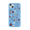 Чехол защитный VLP Art Collection для iPhone 13, Winter, голубой
