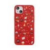 Чехол защитный VLP Art Collection для iPhone 13, Winter, красный