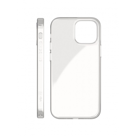 Чехол защитный VLP Crystal case для iPhone 13 mini, прозрачный - фото 2